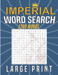Imperial words search large print: Word search grid with 1200 Words for searching, book Gift for adults or teens - Paperback