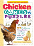 Chicken Games & Puzzles: 100 Word Games, Picture Puzzles, Fun Mazes, Silly Jokes, Codes, and Activities for Kids - Paperback