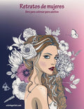 Retratos de mujeres libro para colorear para adultos 1 - Paperback