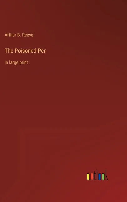 The Poisoned Pen: in large print - Hardcover