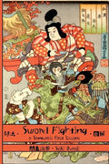 Sword Fighting: A Samurai's First Lessons - Paperback