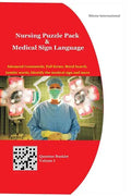 Nursing Puzzle Pack & Medical Sign Language (Question Booklet): Advanced Crosswords, Full forms, Word Search, Jumble words, Identify the medical sign - Paperback