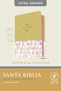Santa Biblia Ntv, Edición de Referencia Ultrafina, Letra Grande (Sentipiel, Mantequilla, Índice, Letra Roja) - Imitation Leather