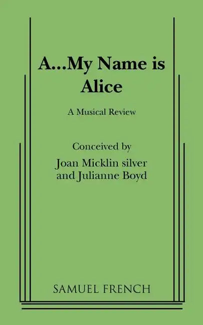 A...My Name Is Alice - Paperback