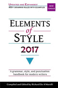 Elements of Style 2017 - Paperback