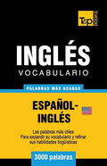 Vocabulario español-inglés americano - 3000 palabras más usadas - Paperback
