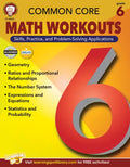 Common Core Math Workouts, Grade 6 - Paperback
