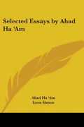 Selected Essays by Ahad Ha 'Am - Paperback
