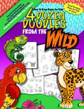 How To Draw Books For Kids; 4 Dozen Doodles From The Wild: Learn Step by Step How To Draw Animals; Drawing Books For Kids 9-12; Cartoon Drawing Books - Paperback