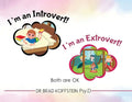 I'm an Introvert! I'm an Extrovert! and Both Are Ok - Paperback