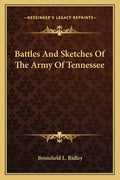 Battles and Sketches of the Army of Tennessee - Paperback