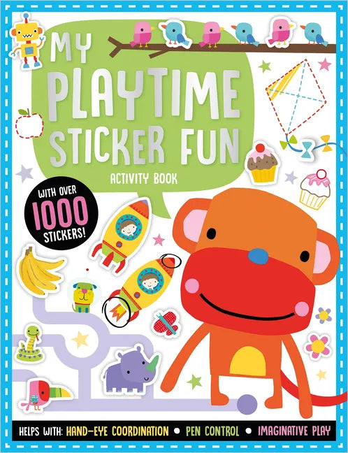 My Playtime Sticker Fun Activity Book - Paperback