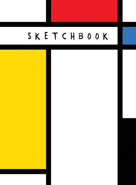 Sketchbook: Neoplasticism Abstract Art Draw, Doodle, or Sketch - Hardcover