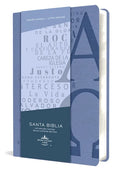 Biblia Rvr 1960 Letra Grande Tamaño Manual, Simil Piel Azul Celeste Con Nombres de Dios / Spanish Bible Rvr 1960 Handy Size Large Print Leathersoft So - Paperback