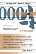 GRE 4000: The 4000 Words Essential for the GRE - Paperback