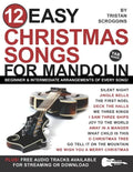 12 Easy Christmas Songs for Mandolin: Beginner and Intermediate Arrangements of Every Song - Paperback