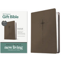 Premium Gift Bible Nlt, Filament Enabled (Leatherlike, Star Cross Taupe, Red Letter) - Imitation Leather