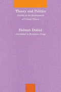 Theory and Politics: Studies in the Development of Critical Theory - Paperback