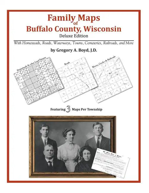 Family Maps of Buffalo County, Wisconsin - Paperback