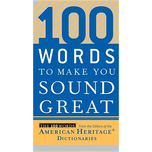 100 Words to Make You Sound Great - Paperback