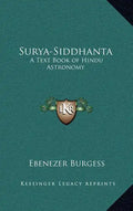 Surya-Siddhanta: A Text Book of Hindu Astronomy - Hardcover