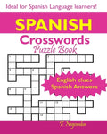 SPANISH Crosswords Puzzle Book - Paperback