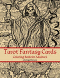 Tarot Fantasy Cards Coloring Book for Adults 2 - Paperback