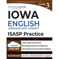 Iowa Statewide Assessment of Student Progress Test Prep: Grade 3 English Language Arts Literacy (ELA) Practice Workbook and Full-length Online Assessm - Paperback