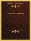 Techniques of Painting - Paperback