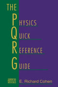The Physics Quick Reference Guide - Paperback