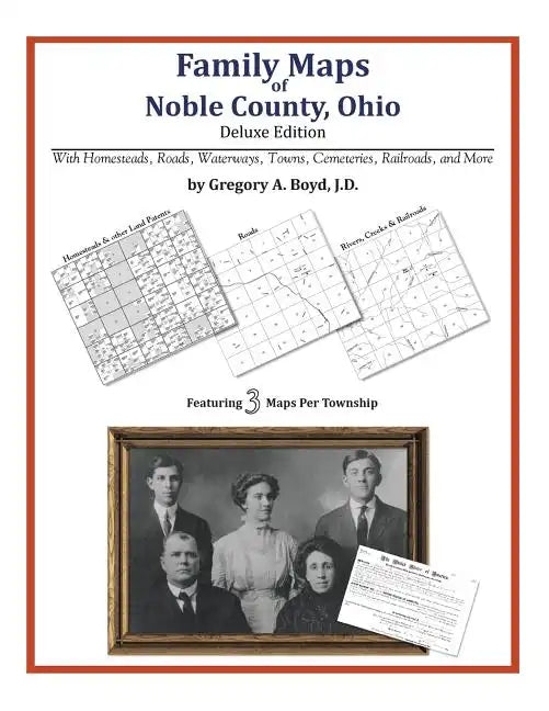 Family Maps of Noble County, Ohio - Paperback