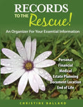 Records To The Rescue!: An Organizer For Your Essential Information - Paperback