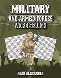 Military and Armed Forces Word Search: 8.5x11 Large Print - Paperback