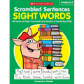 Scrambled Sentences: Sight Words: 40 Hands-On Pages That Boost Early Reading & Handwriting Skills - Paperback