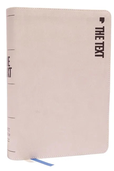 The Text Bible: Uncover the Message Between God, Humanity, and You (Net, Stone Leathersoft, Comfort Print) - Imitation Leather