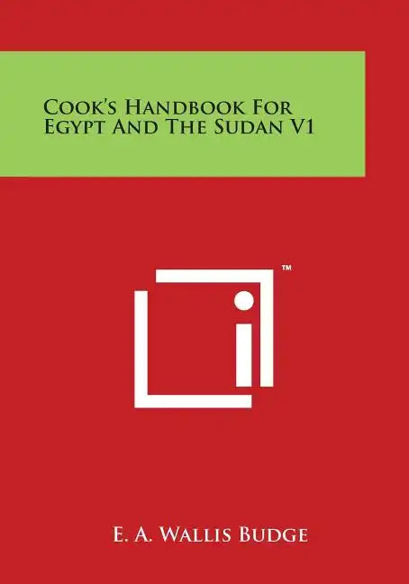 Cook's Handbook for Egypt and the Sudan V1 - Paperback