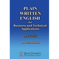 Plain Written English for Business and Technical Applications MAIN TEXT - Paperback