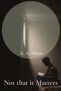 Not that it Matters - Paperback