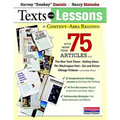 Texts and Lessons for Content-Area Reading: With More Than 75 Articles from the New York Times, Rolling Stone, the Washingto N Post, Car and Driv - Paperback