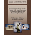 Considine (Charles) V. United States U.S. Supreme Court Transcript of Record with Supporting Pleadings - Paperback