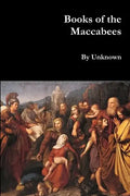 Books of the Maccabees - Paperback