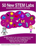 50 New STEM Labs - Science Experiments for Kids - Paperback