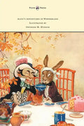 Alice's Adventures in Wonderland - Illustrated by Gwynedd M. Hudson - Hardcover