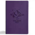KJV Explorer Bible for Kids, Purple Leathertouch, Indexed: Placing God's Word in the Middle of God's World - Imitation Leather