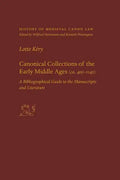 Canonical Coll Early Middle Ages - Paperback