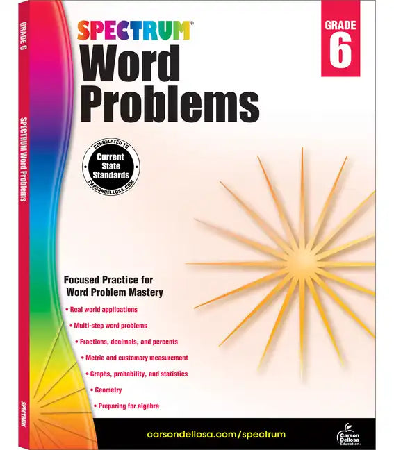 Word Problems, Grade 6: Volume 79 - Paperback