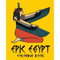 Epic Egypt - Egyptian Adult Coloring / Colouring Book - Relaxation Stress Art: 37 patterns to color in, with only one design per page - Paperback