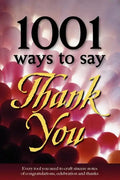 1001 Ways to Say Thank You - Paperback