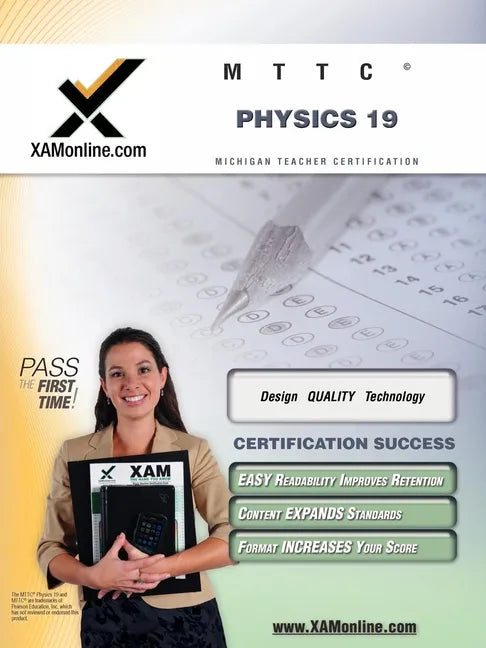Mttc Physics 19 Teacher Certification Test Prep Study Guide - Paperback
