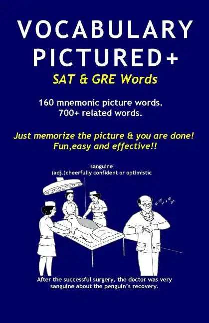 Vocabulary Pictured+: SAT & GRE Words - Paperback